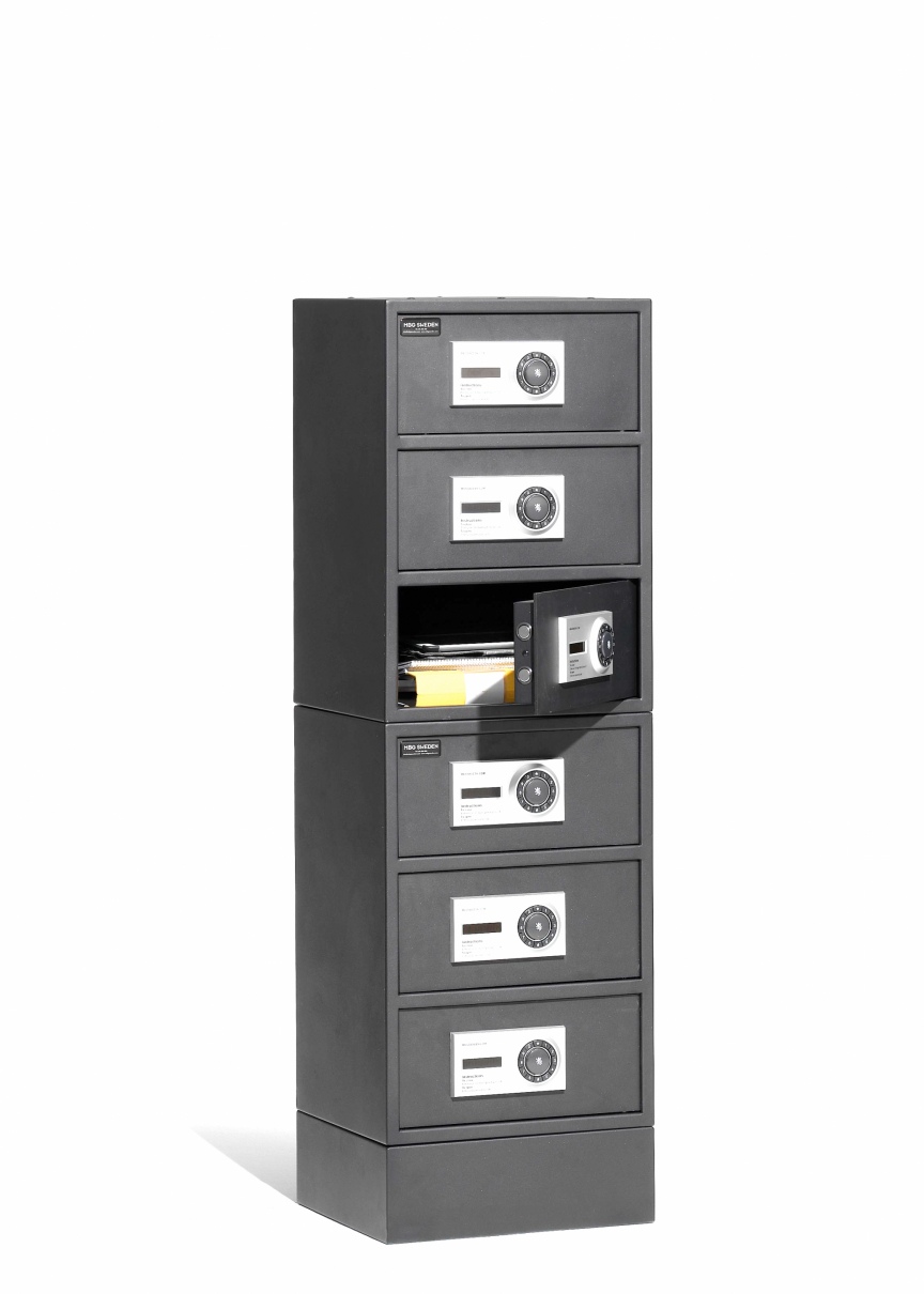 Safe deposit box MBG 23-6 in the group All products / Valuekeeping cabinets at MBG Sweden (5251)