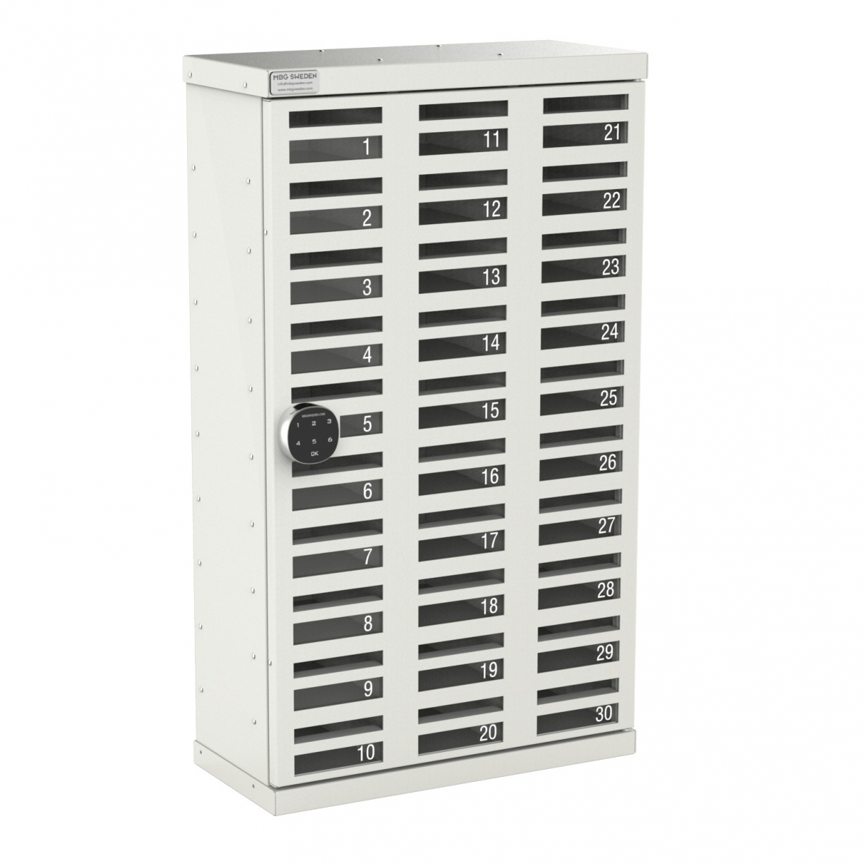 Mobile phone locker MBG 30 code in the group All products / Multi-compartment cabinets at MBG Sweden (5364)