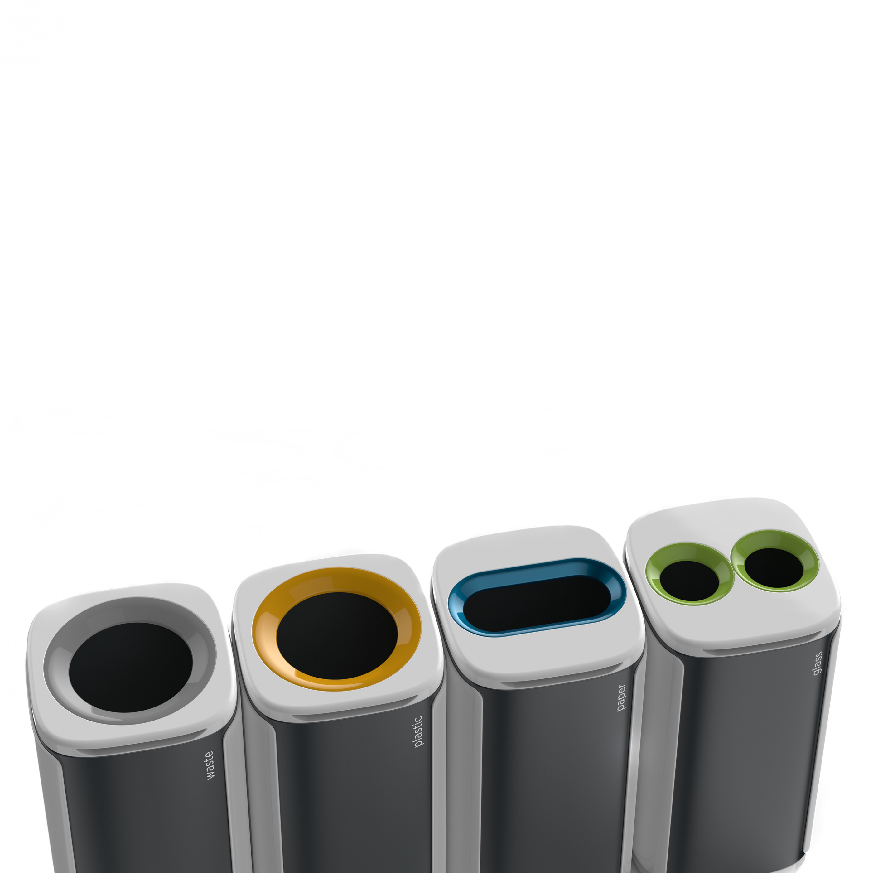 Recycling bins paper MBG Wastee