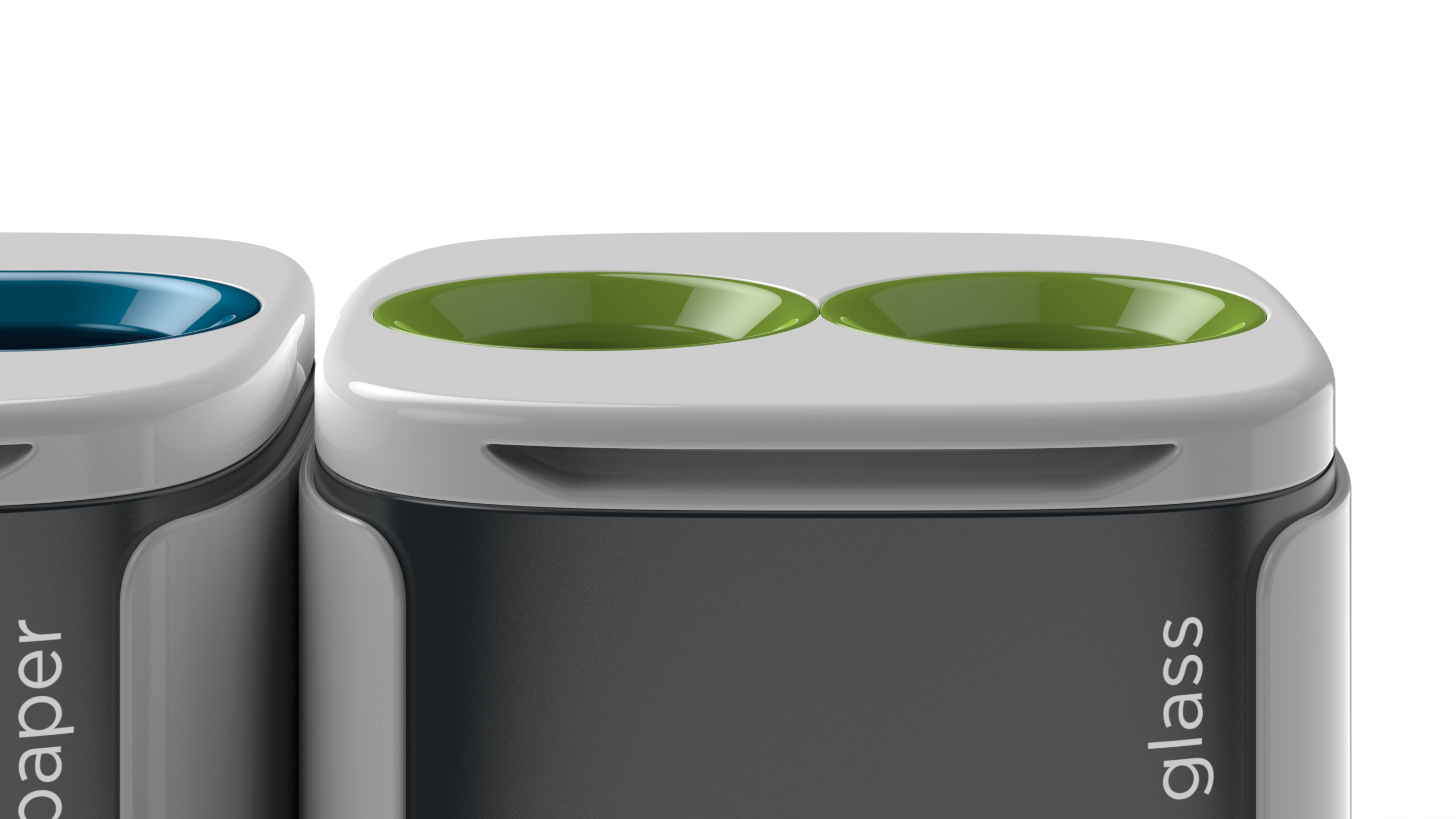 Glass recycling bins MBG Wastee