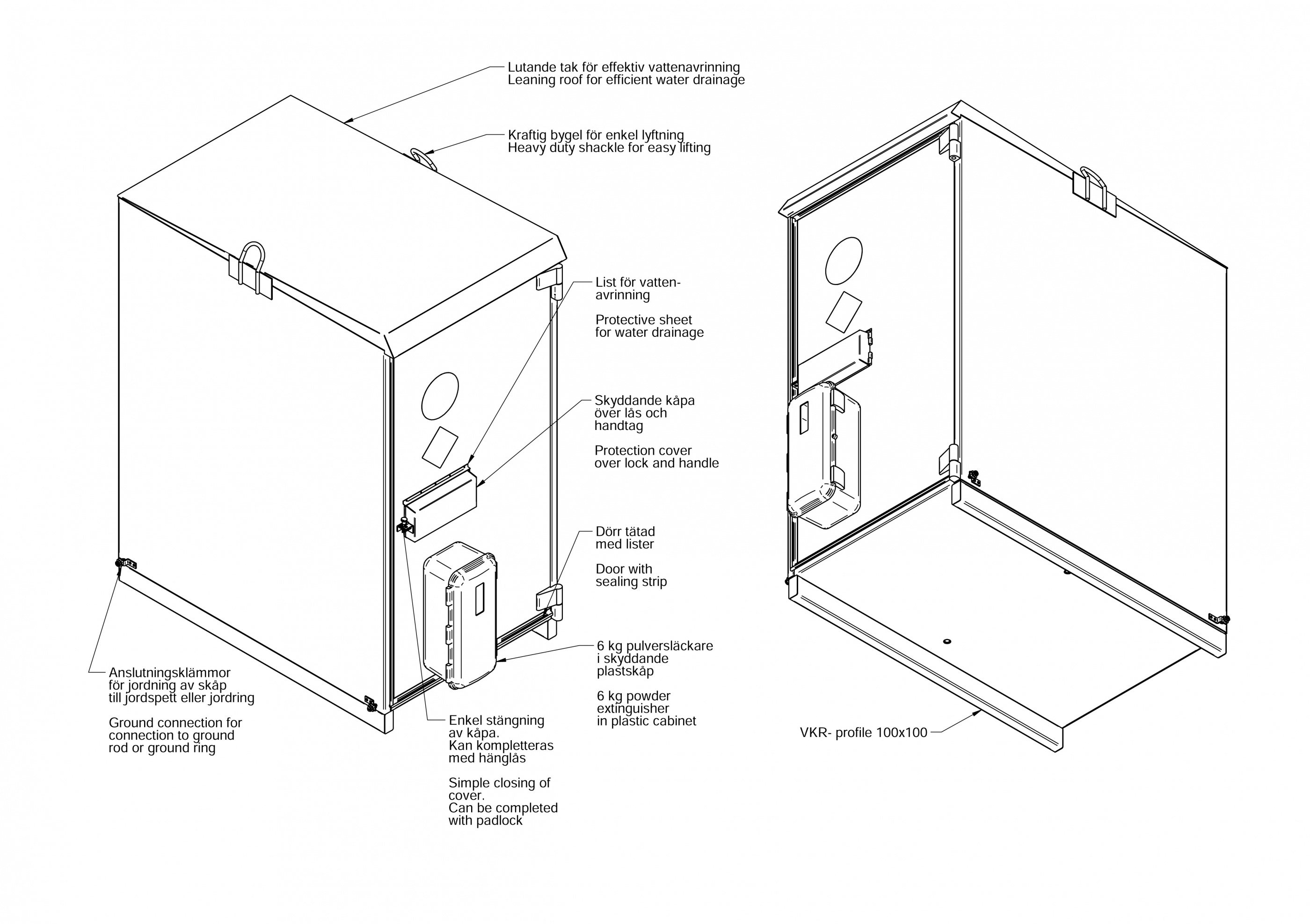 Dynamite cabinet Robur Safe Grade III 1700