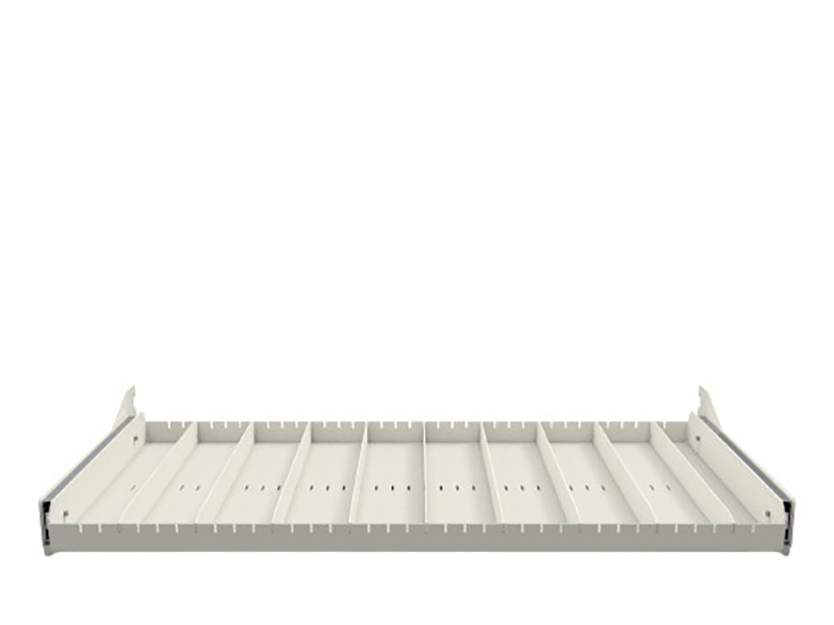 Pull-out shelf with divider for Robur Safe RSK 1900/2 retractable doors