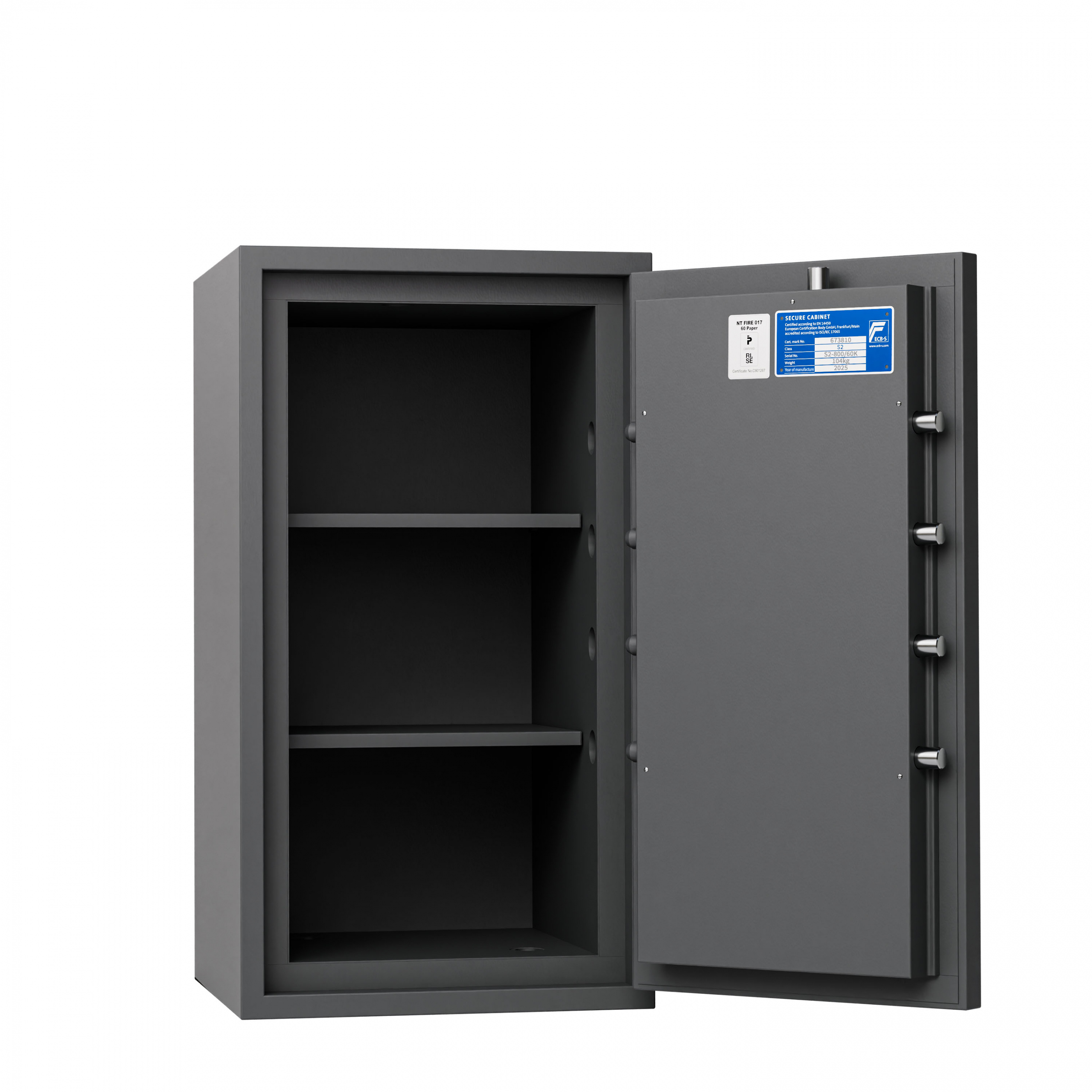 Anti-theft safe Robur Safe S2 800/60P Electric code lock